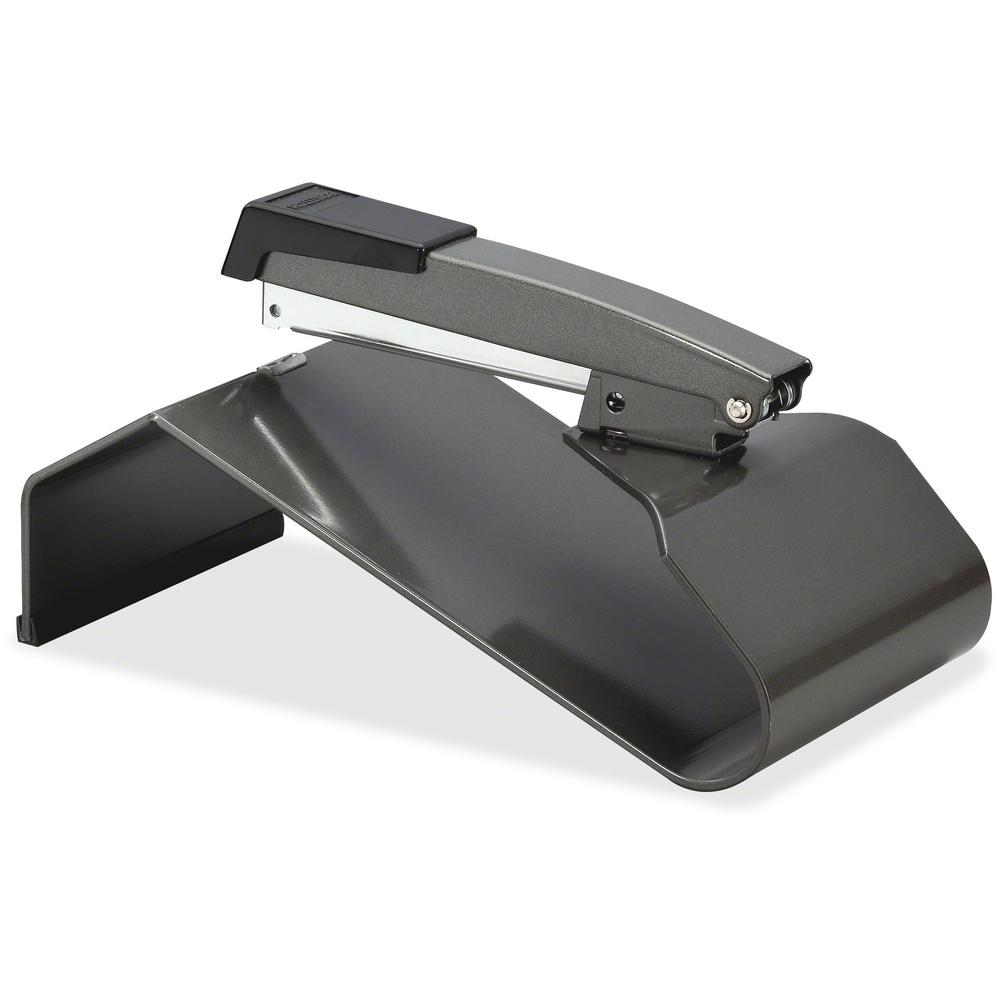 Bostitch Booklet Stapler - 20 of 16lb Paper Sheets Capacity - 210 Staple Capacity - Full Strip - 1/4" Staple Size - 1 Each - Black. Picture 5