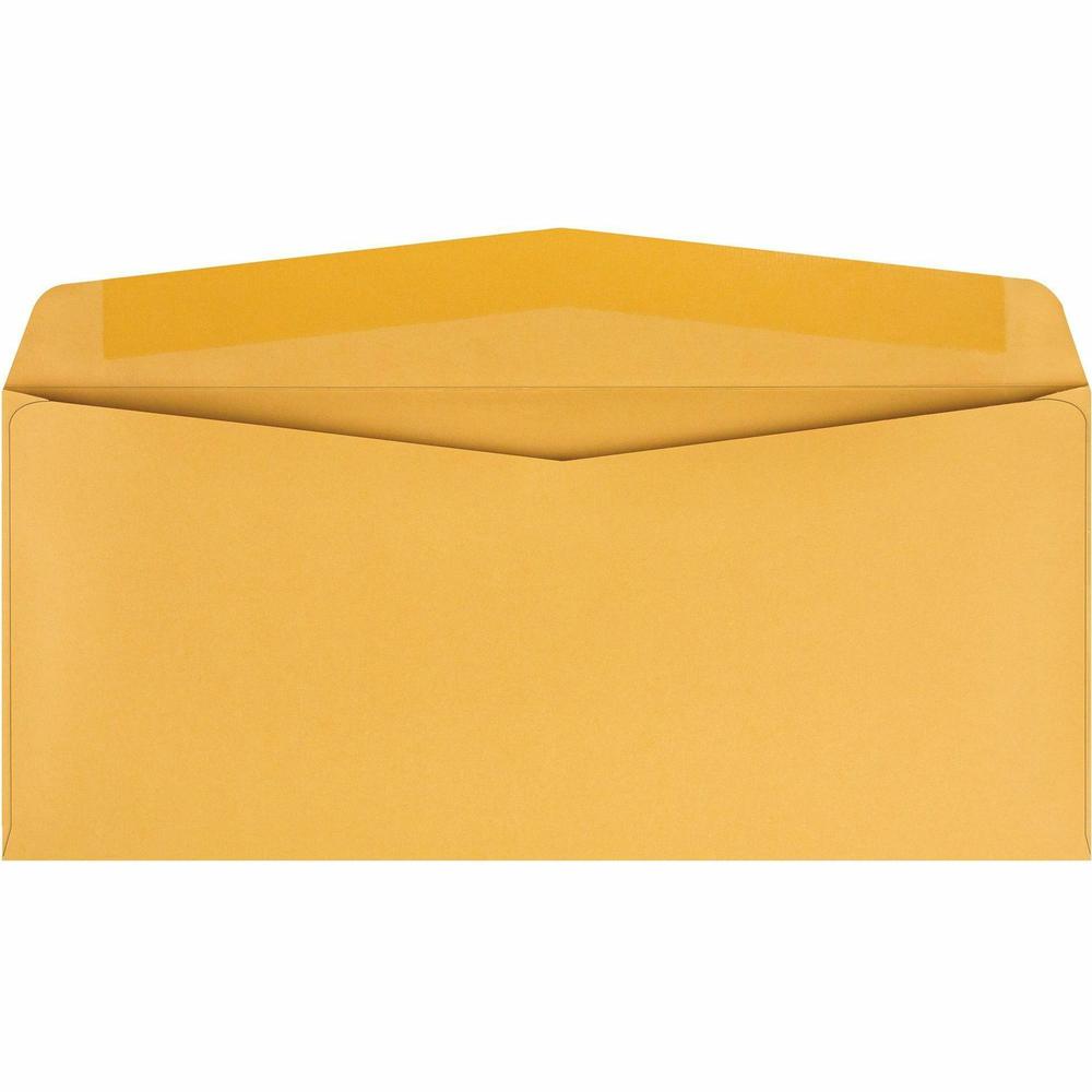 Quality Park No. 14 Business Envelopes with Gummed Flap - Business - #14 - 5" Width x 11 1/2" Length - 28 lb - Gummed - Kraft - 500 / Box - Kraft. Picture 4