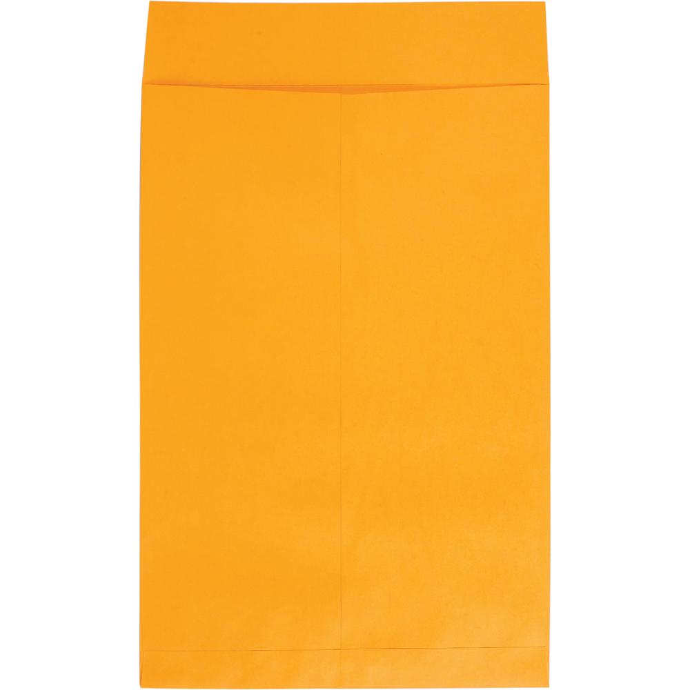 Quality Park 12-1/2 x 18-1/2 Jumbo Kraft Envelopes - Ungummed - Catalog - 12 1/2" Width x 18 1/2" Length - 28 lb - Kraft - 25 / Pack - Kraft. Picture 3