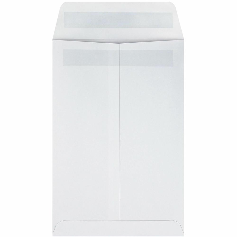 Quality Park 6-1/2 x 9-1/2 Catalog Mailing Envelopes with Redi-Seal&reg; Self-Seal Closure - Catalog - #1 3/4 - 6 1/2" Width x 9 1/2" Length - 28 lb - Self-sealing - Wove - 100 / Box - White. Picture 4