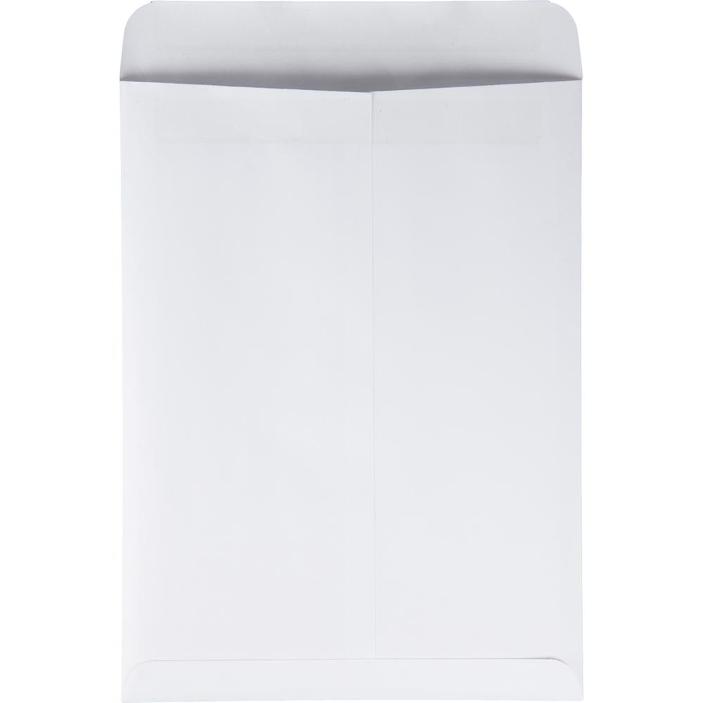 Quality Park 9 x 12 Catalog Mailing Envelopes with Redi-Seal&reg; Self-Seal Closure - Catalog - #10 1/2 - 9" Width x 12" Length - 28 lb - Self-sealing - White - 100 / Box. Picture 3