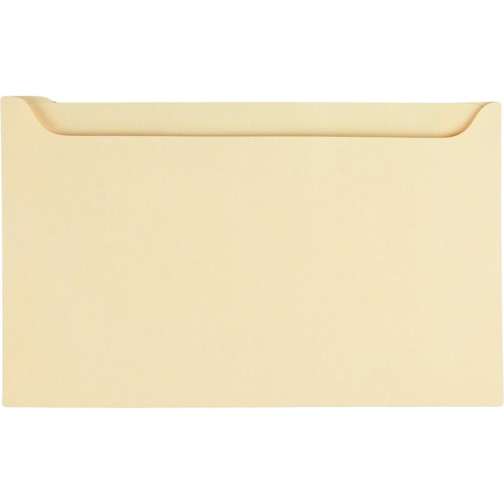 Quality Park File Jacket - 5" x 8 1/8" - Cameo - 500 / Box. Picture 4