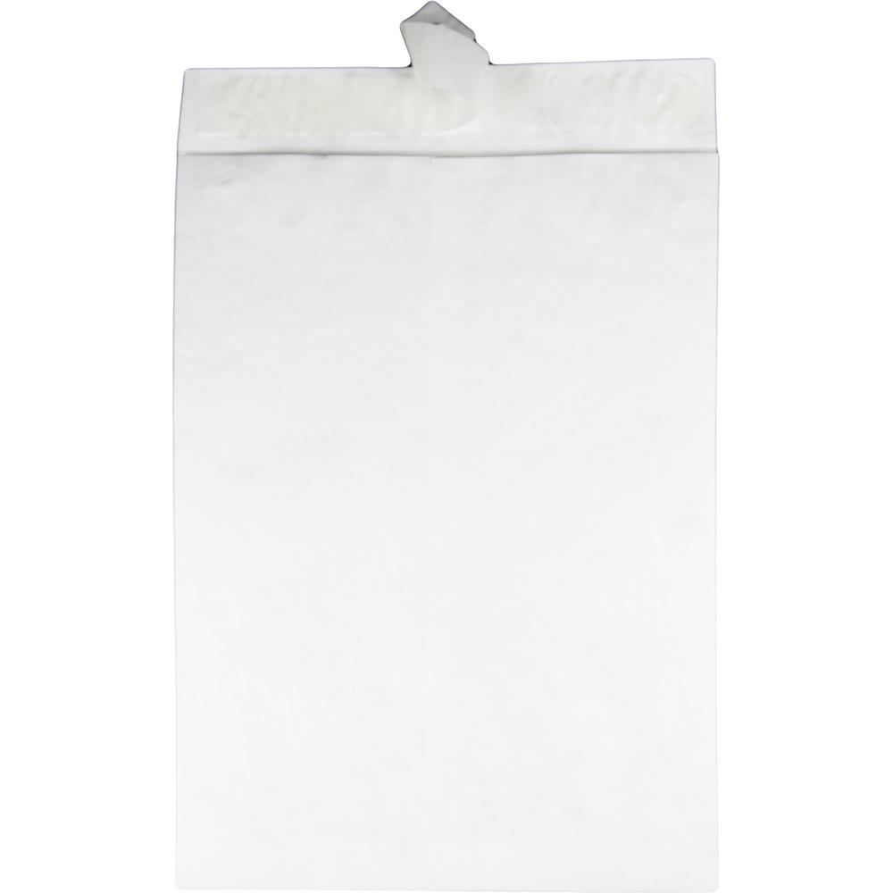 Survivor&reg; 14-1/4 x 20 DuPont Tyvek Catalog Mailers with Self-Seal Closure - Catalog - 14 1/4" Width x 20" Length - 18 lb - Peel & Seal - White - Tyvek - 25 / Box. Picture 4