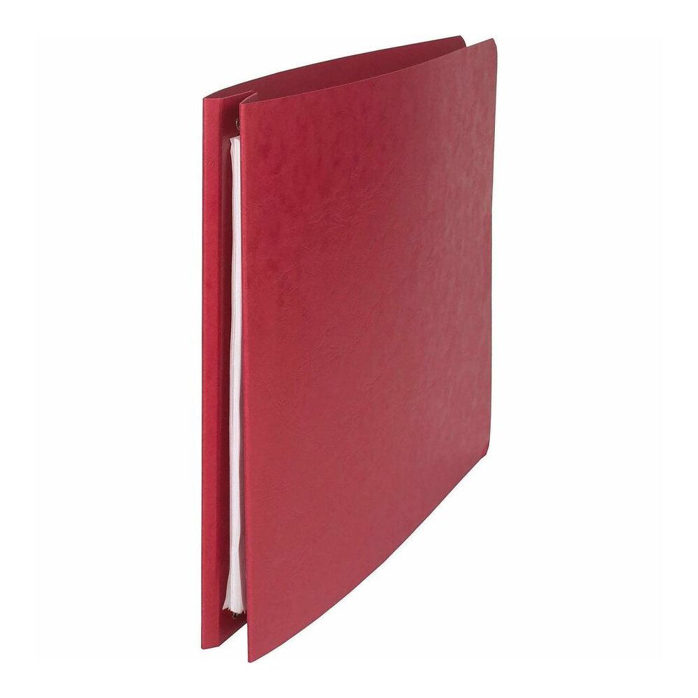 ACCO PRESSTEX Unburst Sheet Covers - 6" Binder Capacity - 9 1/2" x 11" Sheet Size - Executive Red - Recycled - Retractable Filing Hooks, Hanging System, Moisture Resistant, Water Resistant - 1 Each. Picture 6