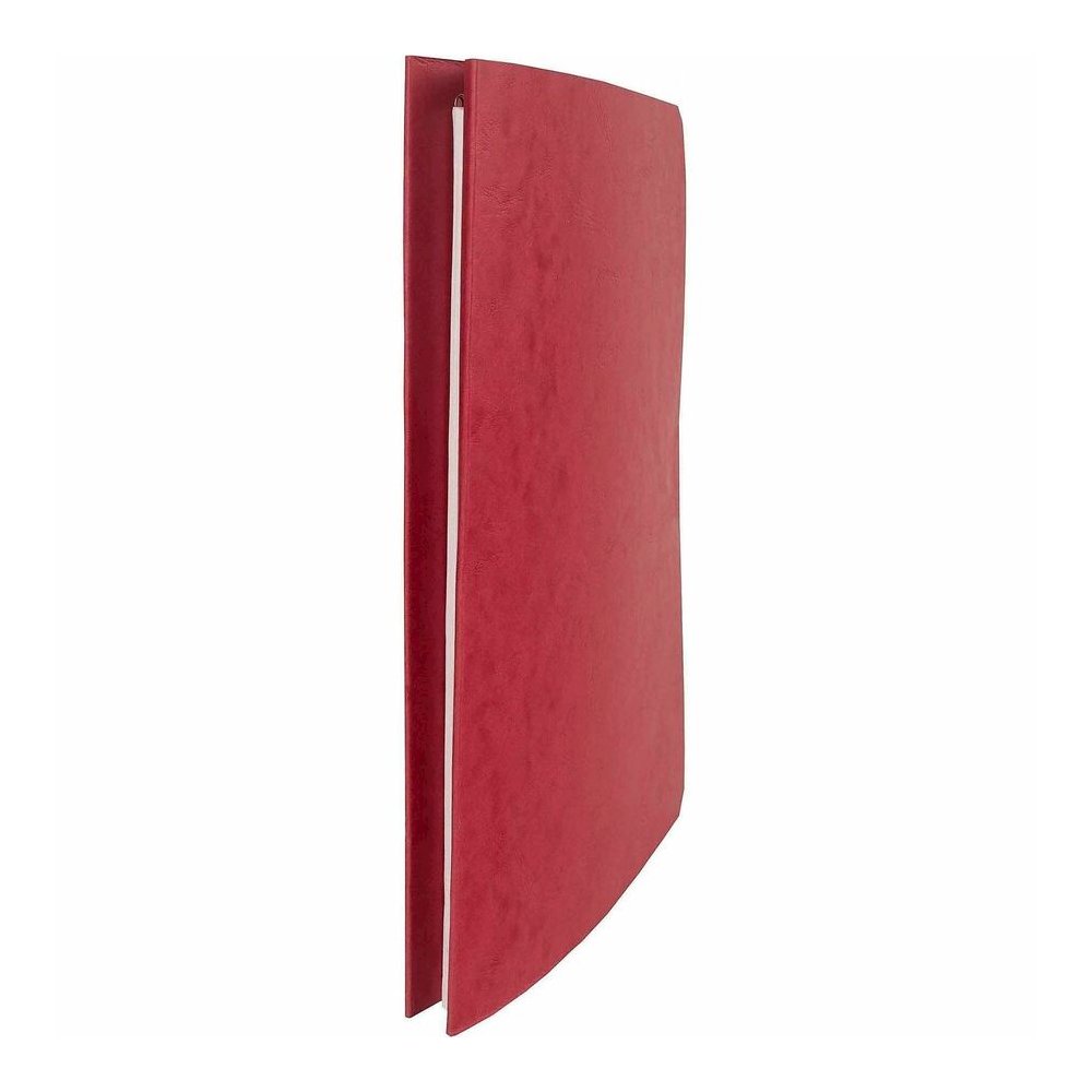 ACCO PRESSTEX Unburst Sheet Covers - 6" Binder Capacity - Letter - 8 1/2" x 11" Sheet Size - Executive Red - Recycled - Retractable Filing Hooks, Hanging System, Moisture Resistant, Water Resistant - . Picture 6