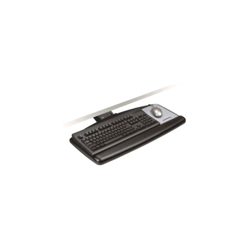 3M AKT170LE Adjustable Keyboard Tray - 23" Height x 26.5" Width x 8" Depth - 1. Picture 7