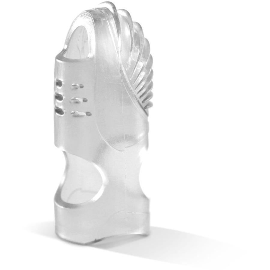 LEE Tippi Micro-Gel Fingertip Grips - #5 with 0.62" Diameter - Small Size - Assorted - 10 / Pack. Picture 6