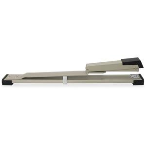 Business Source Long Reach Stapler - Staples Upto 20 Sheet of 20lb Paper - Holds Upto 210 Staple - Full Strip - Staple Size: 0.25" - 12" Throat Depth - Putty, Gray, Black - 1 Each. Picture 12
