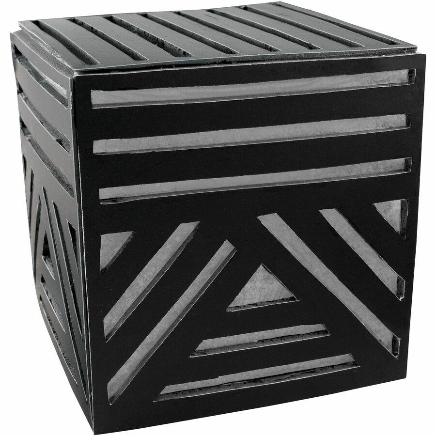 UCreate Foam Board - 30" Height x 20" Width x 187 mil Thickness x 0.60" Length - Black - Foam - 10 / Carton. Picture 4