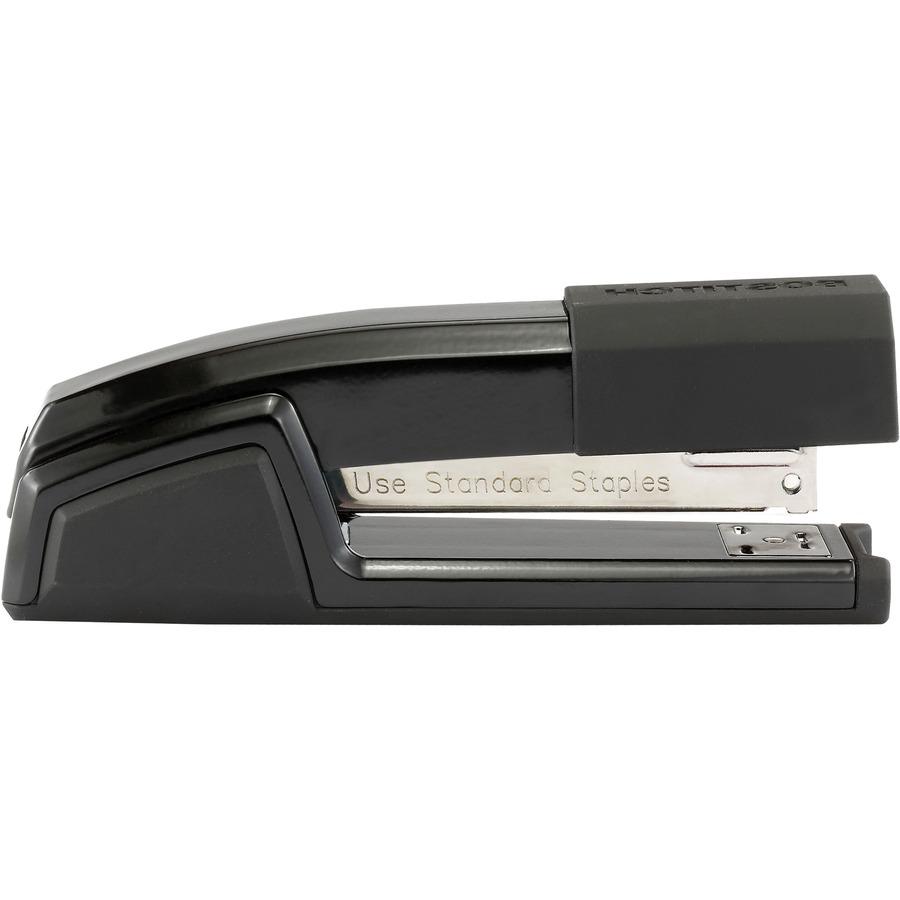 Bostitch Epic Antimicrobial Office Stapler - 25 Sheets Capacity - 210 Staple Capacity - Full Strip - 1/4" Staple Size - 1 Each - Black. Picture 12