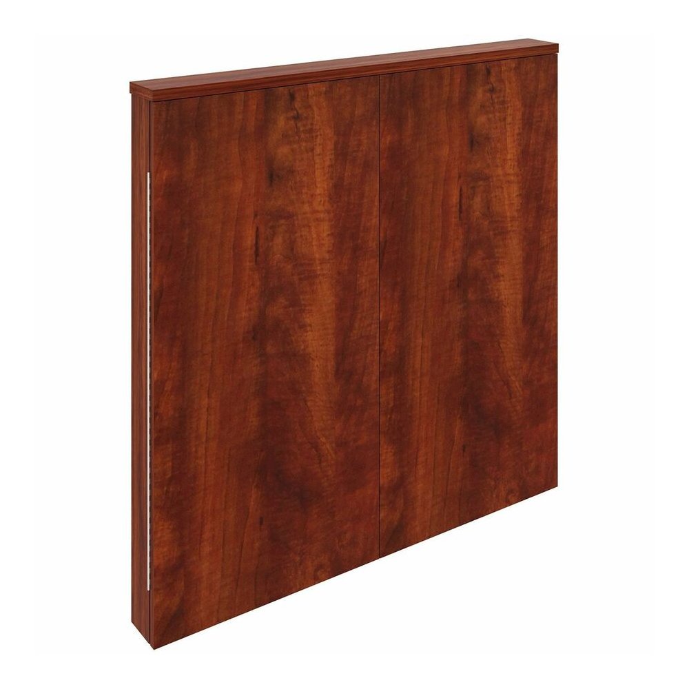 Lorell Dry-erase Whiteboard Presentation Cabinet - Hinged Door - 47.3" Height x 47.3" Width x 4.8" Depth - 1 Each. Picture 11