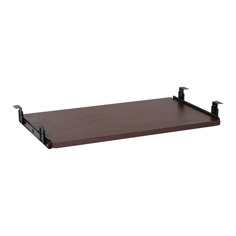 Lorell Universal Keyboard Tray - 25.6" Width x 15.1" Depth - Mahogany - 1 Each. Picture 8