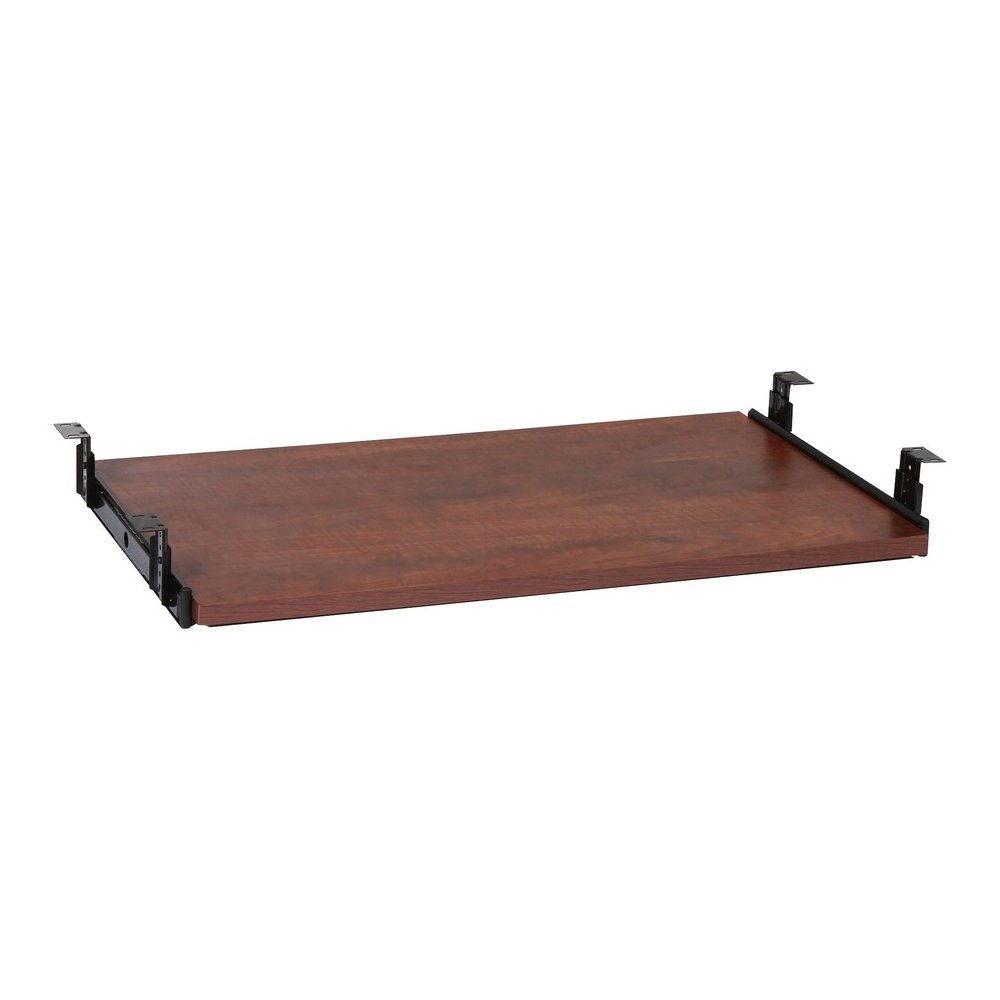Lorell Keyboard Tray - 25.6" Width x 15.1" Depth - Cherry - 1 Each. Picture 6