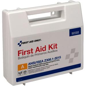First Aid Only 25-Person Bulk Plastic First Aid Kit - ANSI Compliant - 89 x Piece(s) For 25 x Individual(s) - 1 Each. Picture 6