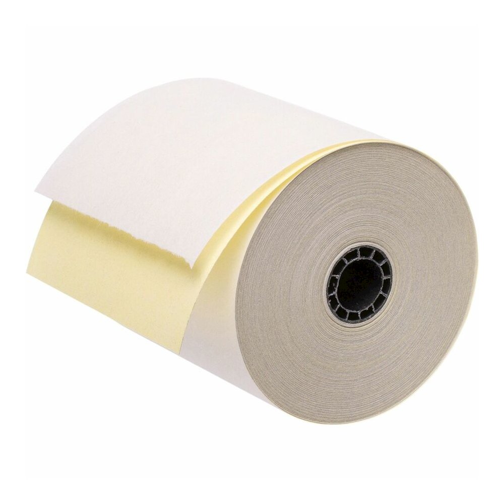 Business Source 2-part Carbonless Cash Register Rolls - 3" x 90 ft - Sustainable Forestry Initiative (SFI) - White - 50 / Carton. Picture 11