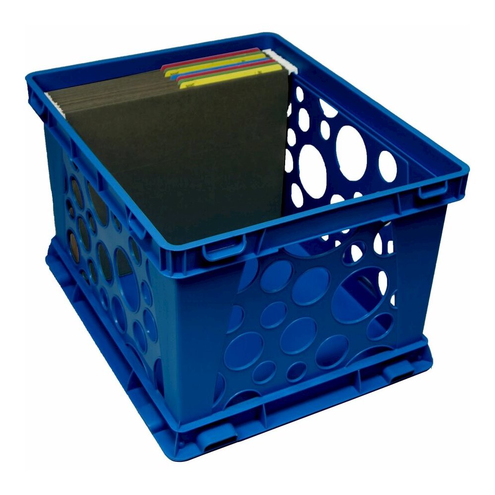 Storex Premium Storage Case - Internal Dimensions: - External Dimensions: Height17.3" Length x 14.3" Width x 10.5" Height - Media Size Supported: Legal, Letter - Rugged - Stackable - Assorted Bright -. Picture 7