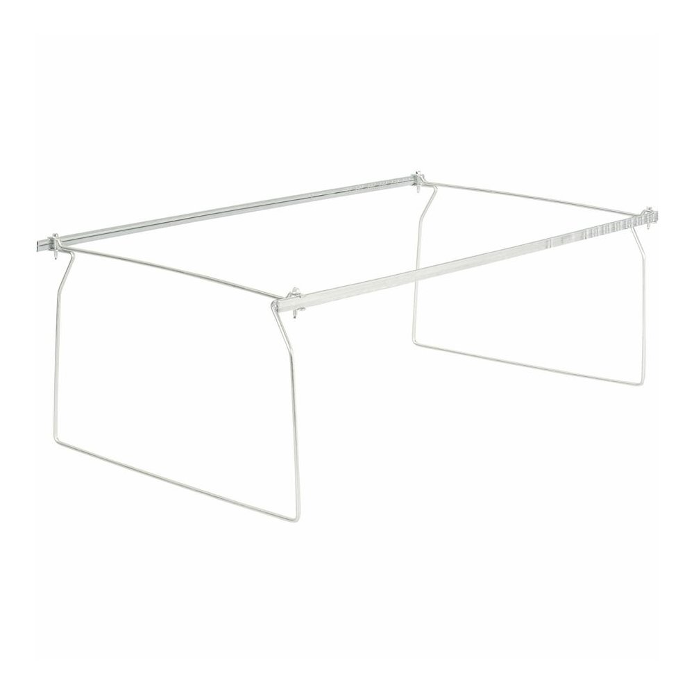 Business Source Premium File Folder Frames - Legal - Metal - Stainless Steel - 6 / Box. Picture 6