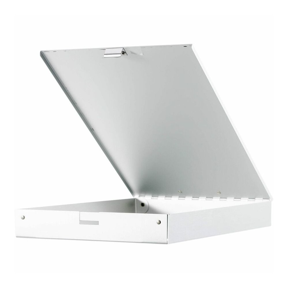 Business Source Storage Clipboard - Storage for 50 Document - 8 1/2" x 11" Sheet Size - Silver - 1 Each. Picture 9