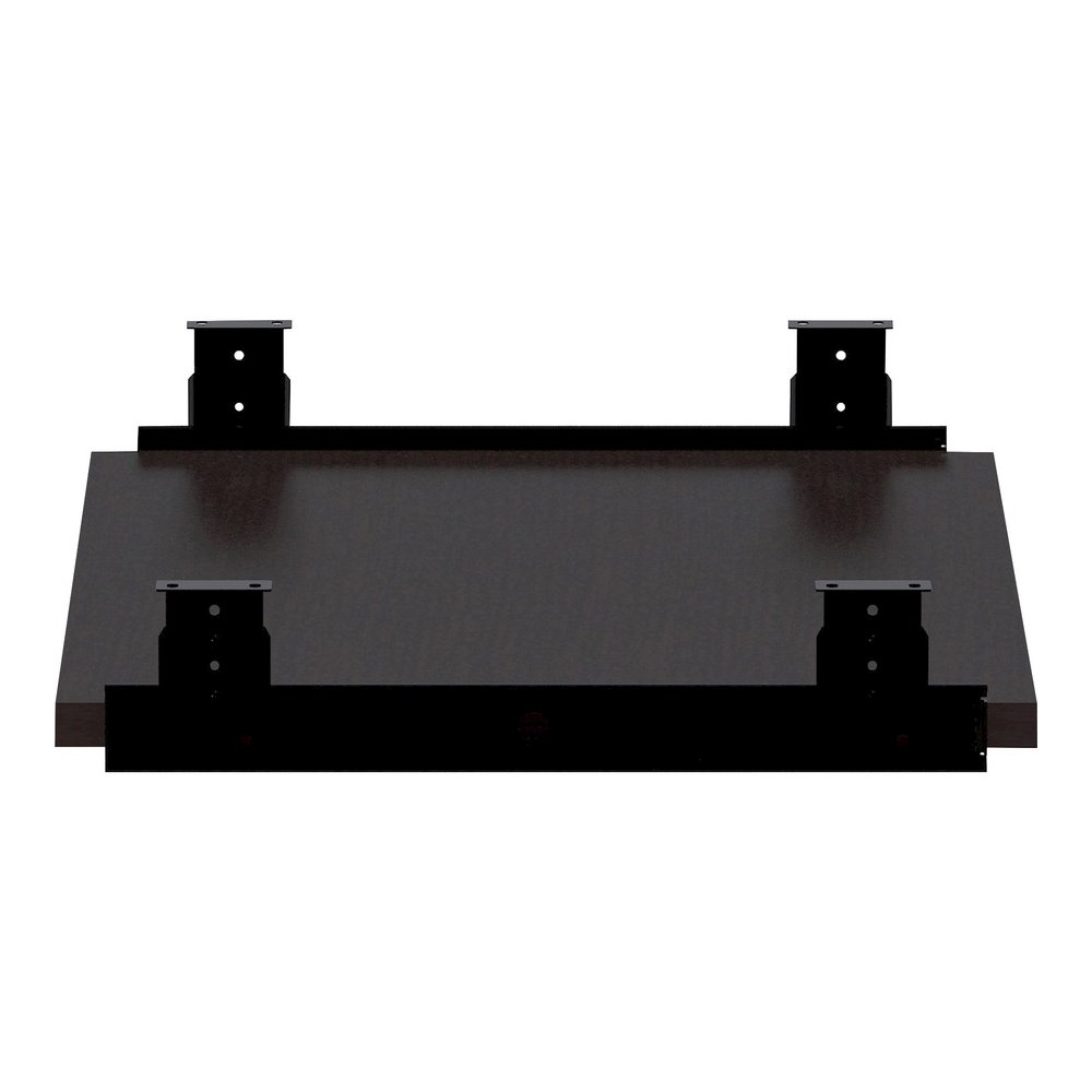 Lorell Universal Keyboard Tray - 0.7" Height x 26" Width x 15" Depth - Finish: Espresso - Durable, Pull-out Tray - For Desk, Keyboard - 1 Each. Picture 9
