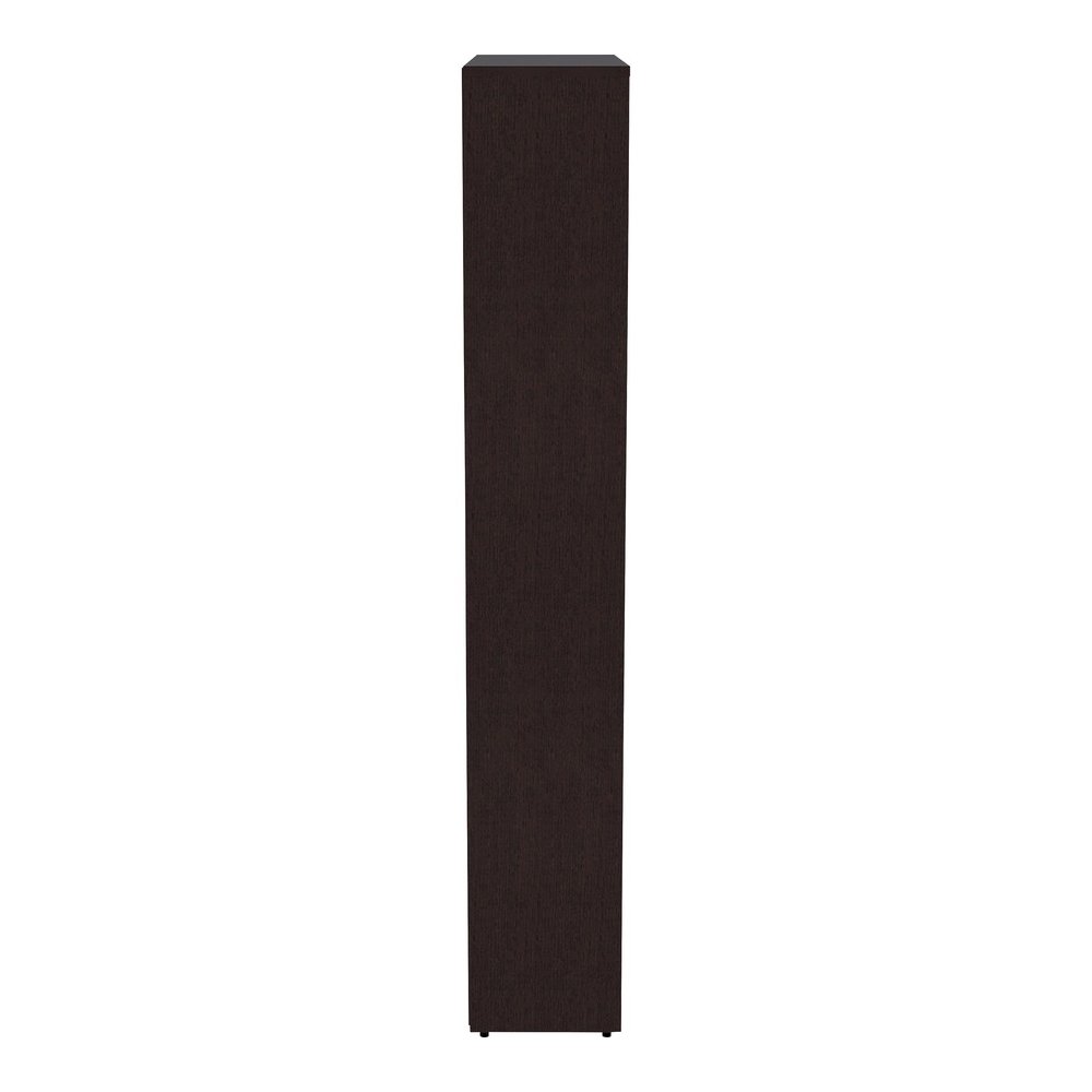 Lorell Laminate Bookcase - 0.7" Thickness Shelf, 72" Height x 36" Width x 12" Depth - 6 Shelve(s) - 5 Adjustable Shelf(ves) - Square Edge - Material: Thermofused Laminate (TFL) - Finish: Espresso - St. Picture 9