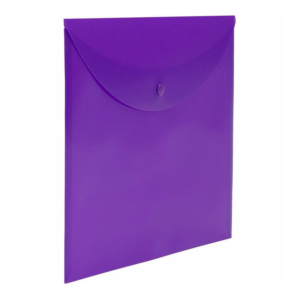 Smead Letter Filing Envelope - 8 1/2" x 11" - Purple - 10 / Box. Picture 5