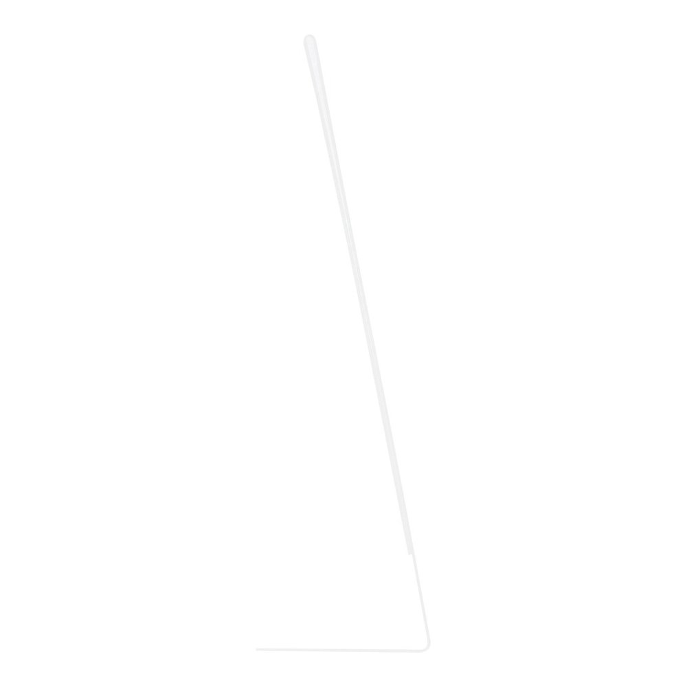 Lorell L-base Slanted Sign Holder Stand - Support 8.50" x 11" Media - Acrylic - Clear - 3 / Pack. Picture 11