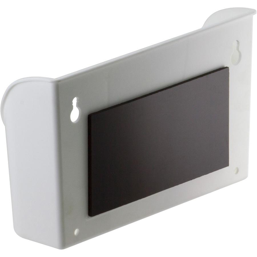 Officemate 92550 MagnetPlus Magnetic Organizer, White - 4.8" Height x 8" Width x 2.5" Depth, Magnetic, White, 1 Each. Picture 8
