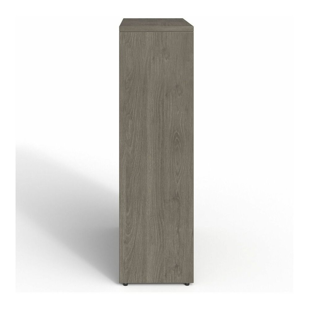 Lorell Prominence 2.0 Bookcase - Rectangle - 48" Height x 34" Width x 12" Depth, 1" Thickness Top - 4 Shelve(s) - 3 Adjustable Shelf(ves) - Material: Particleboard, Thermofused Melamine (TFM) - Finish. Picture 9