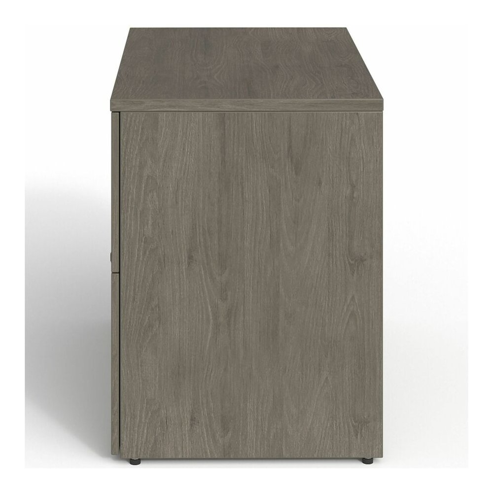 Lorell Prominence 2.0 Lateral File - Rectangle - 29" Height x 36" Width x 22" Depth, 1" Thickness Top, 0.1" Thickness Edge - Total Drawer(s): 2 - Band Edge - Material: Laminate - Finish: Gray Elm - Du. Picture 11
