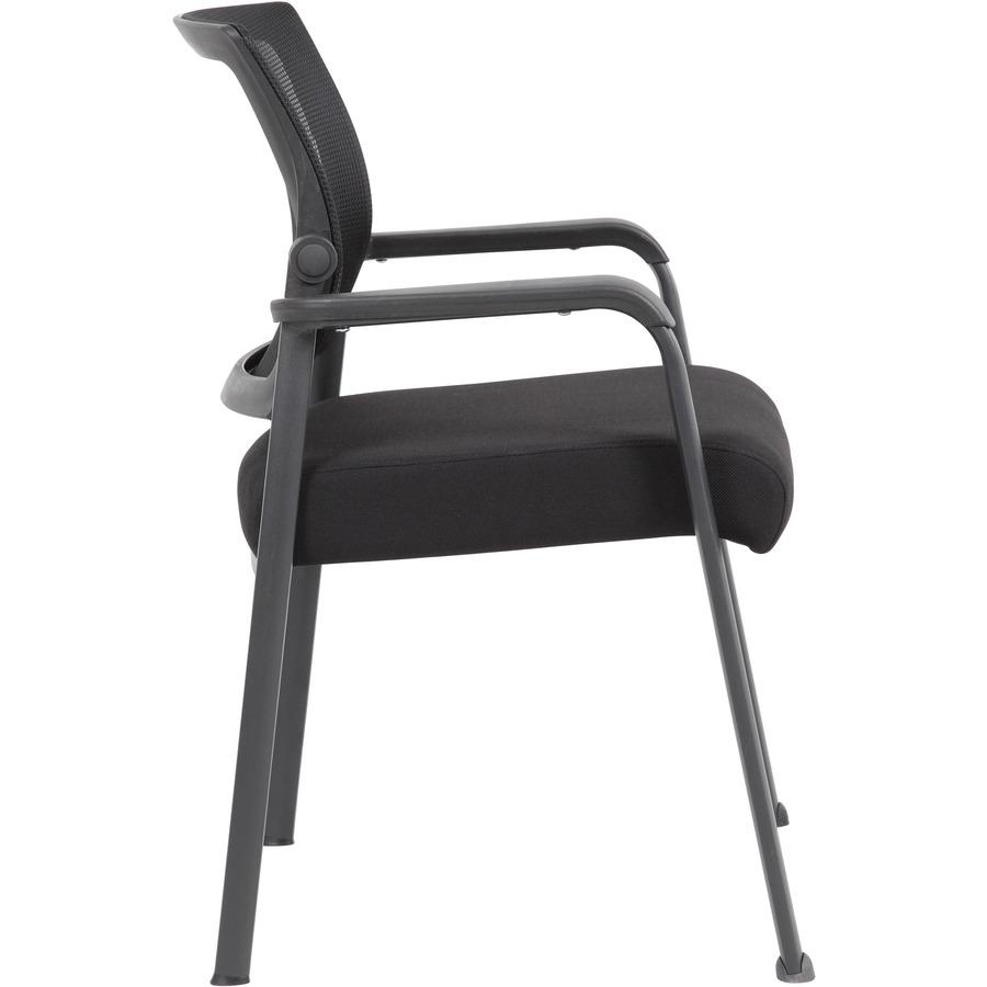 Boss Mesh 4-Legged Guest Chair - Black Seat Color - Black Back Color - Mesh Back Material - Tubular Steel Frame Material - Four-legged Base - 1 Carton. Picture 10