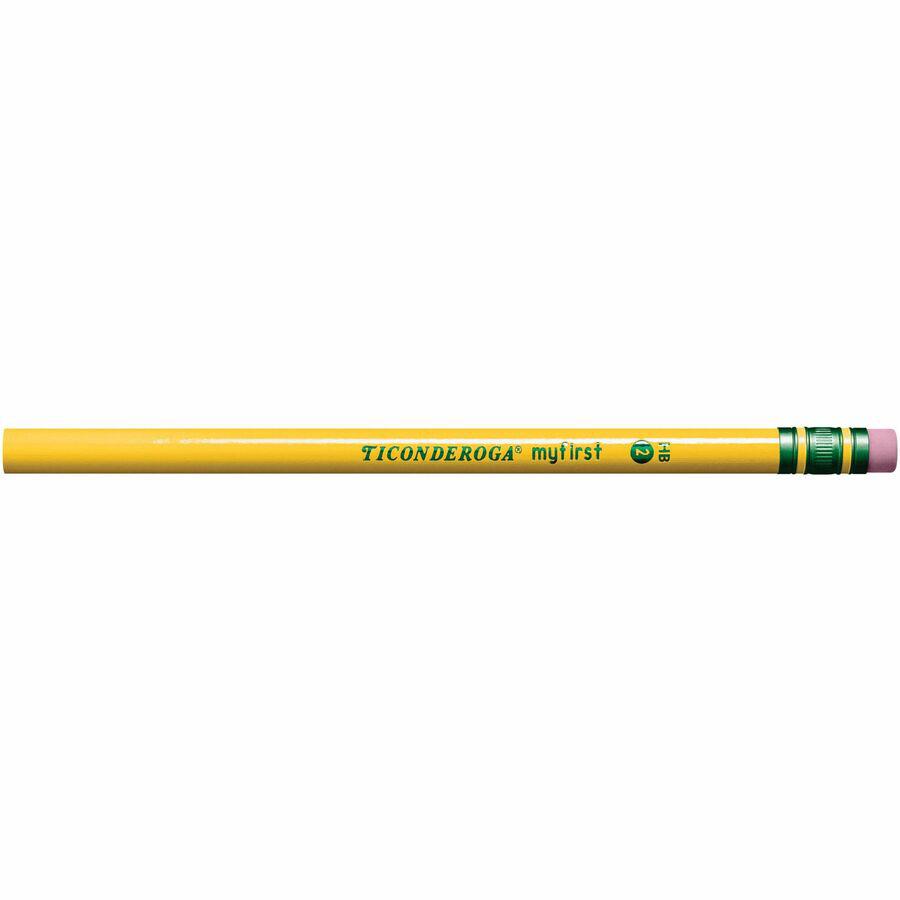 Ticonderoga My First Wood Pencil - #2 - Yellow Cedar Barrel - 36 / Pack. Picture 6