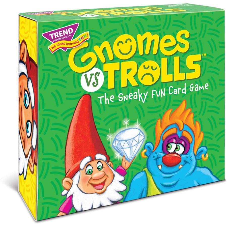 Trend Gnomes vs Trolls Three Corner Card Game - 63 Card(s) - Fun - Matching - 2 to 4 Players - 1 Each. Picture 4