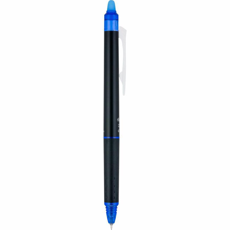 FriXion Erasable Gel Pens - Retractable - Erasable - Blue Ink - Writing, Document - 1 Dozen. Picture 5