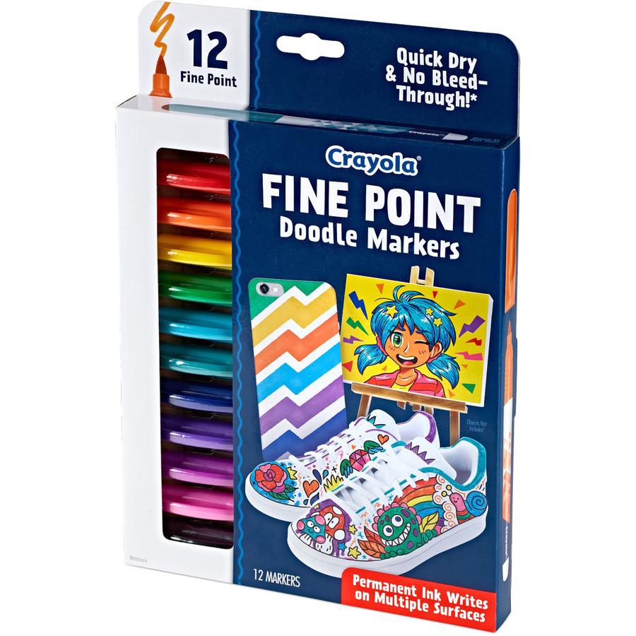 Crayola Doodle Markers - Multicolor Ink - 1 Pack. Picture 9