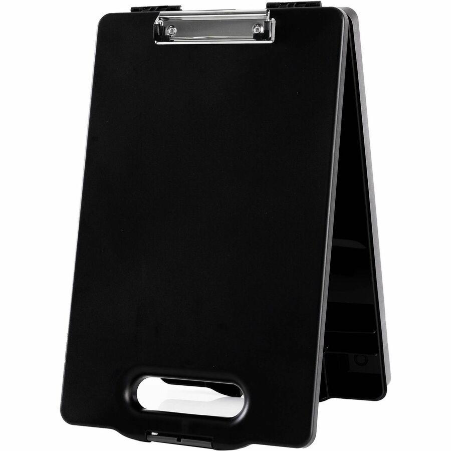 Business Source Storage Clipboard - Storage for 200 Sheet - Black - 1 Each. Picture 6