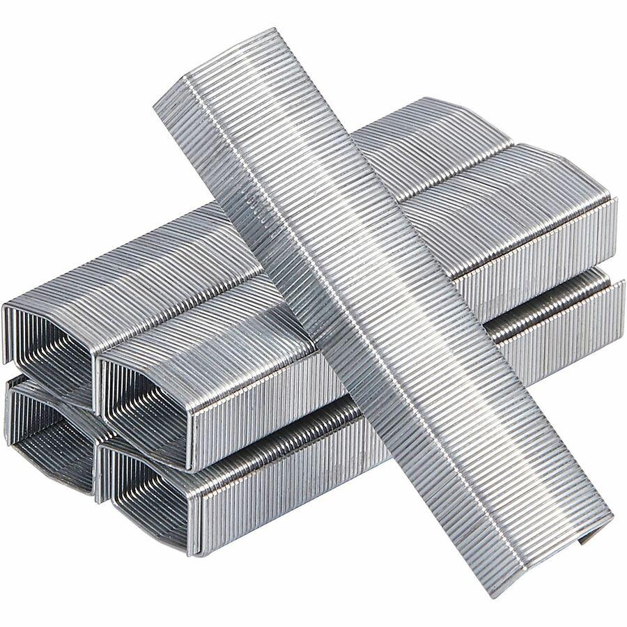 Bostitch PowerCrown Premium Staples - 210 Per Strip - 1/4" Leg - 1/2" Crown - Chisel Point - Silver - High Carbon Steel - 2.5" Height x 0.5" Width0.3" Length - 10000 / Box. Picture 5