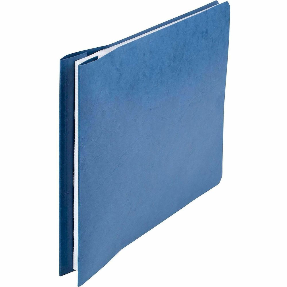 ACCO PRESSTEX Unburst Sheet Covers - 6" Binder Capacity - 9 1/2" x 11" Sheet Size - Light Blue - Recycled - Retractable Filing Hooks, Hanging System, Moisture Resistant, Water Resistant - 1 Each. Picture 7