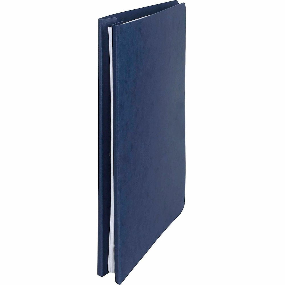 ACCO PRESSTEX Unburst Sheet Covers - 6" Binder Capacity - Letter - 8 1/2" x 11" Sheet Size - Dark Blue - Recycled - Retractable Filing Hooks, Hanging System, Moisture Resistant, Water Resistant - 1 Ea. Picture 7