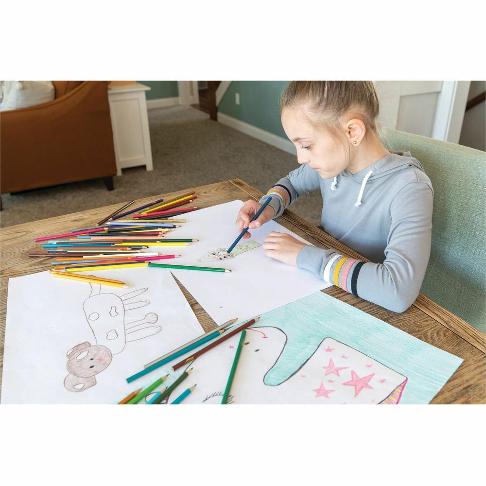 Pacon Drawing Paper - 500 Sheets - Plain - 12" x 18" - White Paper - Mediumweight - Recycled - 500 / Ream. Picture 3