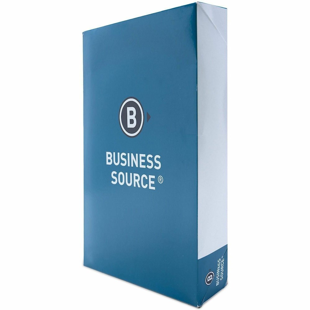 Business Source Straight Tab Cut Legal Recycled Top Tab File Folder - 8 1/2" x 14" - 10.5 pt. - Manila Paper - Manila - 10% Recycled - 100 / Box. Picture 8