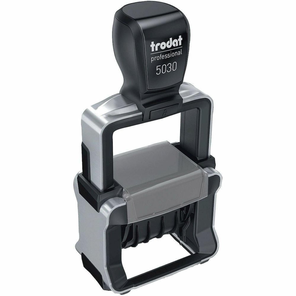 Trodat Professional Date Stamp - Date Stamp - 10000 Impression(s) - Black - Recycled - 1 Each. Picture 4