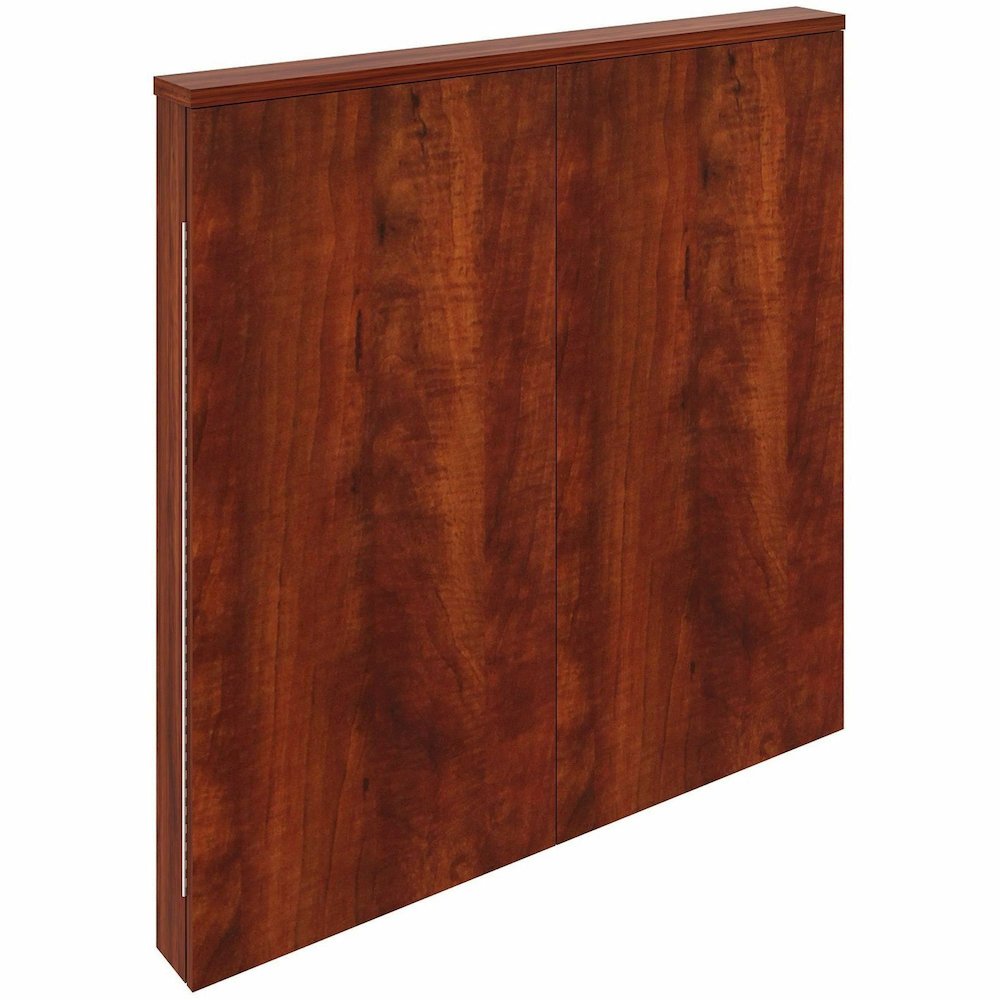 Lorell Dry-erase Whiteboard Presentation Cabinet - Hinged Door - 47.3" Height x 47.3" Width x 4.8" Depth - 1 Each. Picture 12