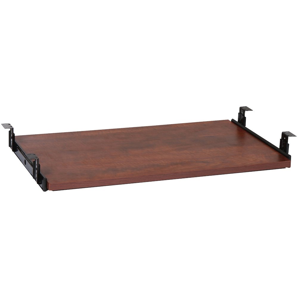 Lorell Keyboard Tray - 25.6" Width x 15.1" Depth - Cherry - 1 Each. Picture 7