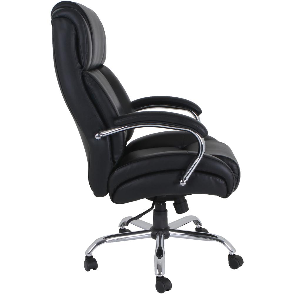 Lorell Big & Tall Chair with UltraCoil Comfort - Black - 1 Each. Picture 10
