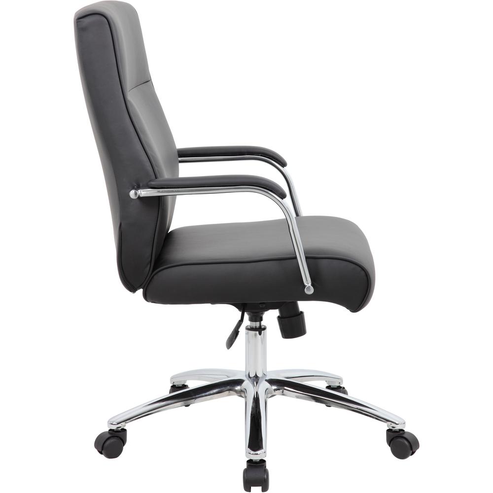 Boss Conf Chair, Black - Black - 1 Each. Picture 9