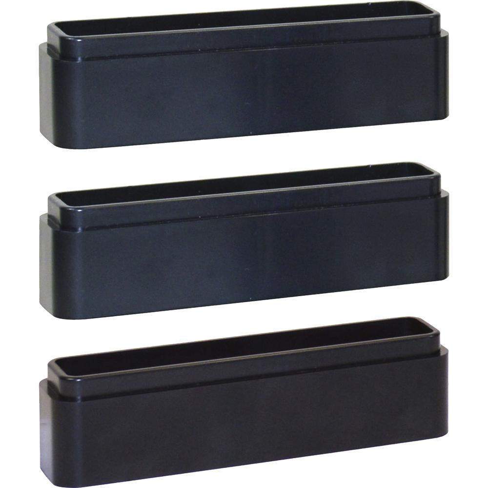 DAC Monitor Riser Leg Blocks - 6" Width x 1.5" Depth x 1.2" Height - Stackable, Comfortable - Black. Picture 4
