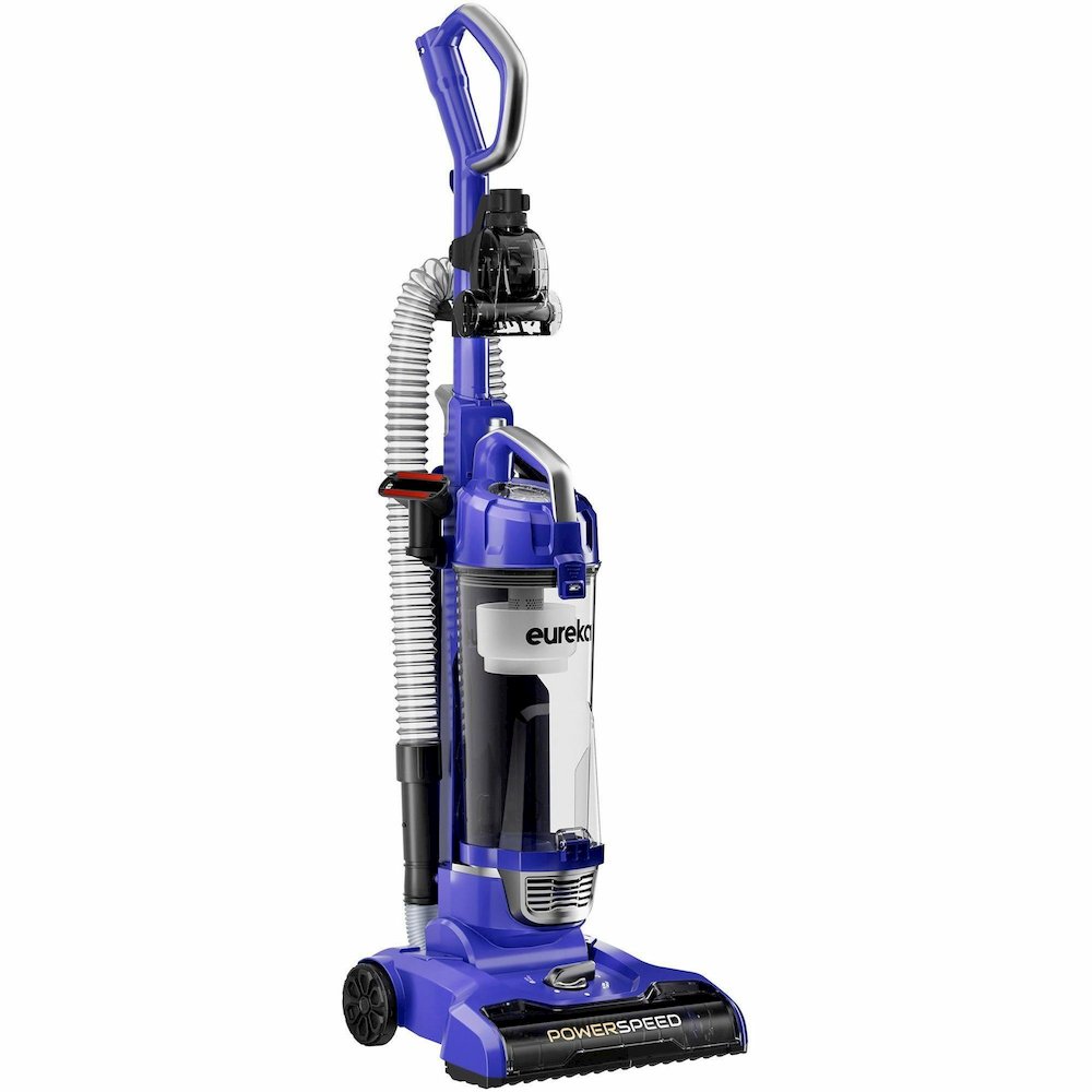 Eureka PowerSpeed NEU188 Upright Vacuum Cleaner - 1.06 gal - Bagless - Turbo Brush, Wand, Upholstery Tool, Flexi Crevice Tool - 12.60" Cleaning Width - Carpet, Bare Floor, Tile Floor, Wooden Floor, Ha. Picture 6