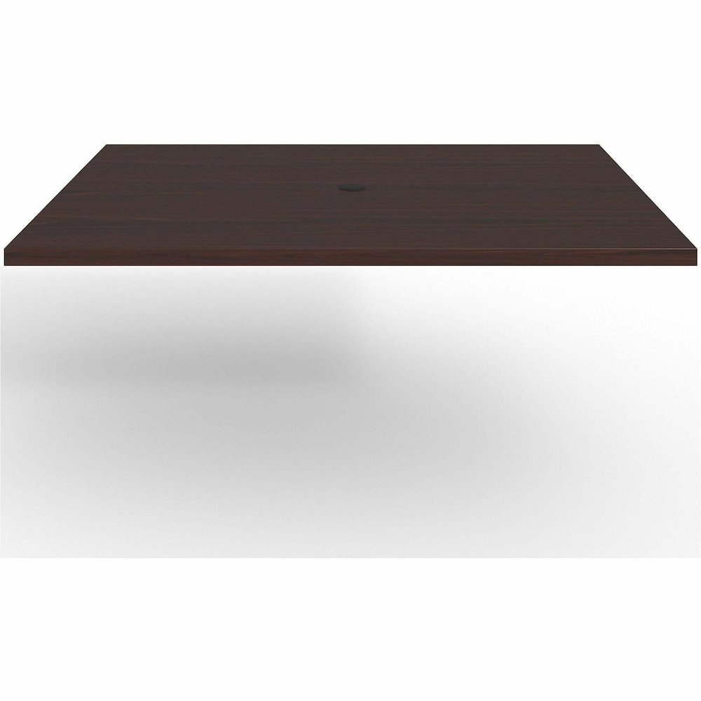 Lorell Prominence 2.0 Rectangular Conference Tabletop - Mahogany Rectangle, Laminated Top - 60" Table Top Width x 48" Table Top Depth x 1.50" Table Top Thickness - Conferencing, Office - Assembly Requ. Picture 12