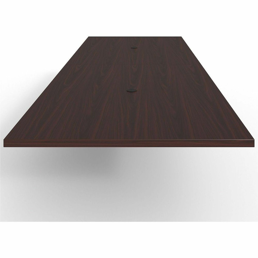 Lorell Prominence 2.0 Rectangular Conference Tabletop - Mahogany Rectangle, Laminated Top - 72" Table Top Width x 48" Table Top Depth x 1.50" Table Top Thickness - Conferencing, Office - Assembly Requ. Picture 12
