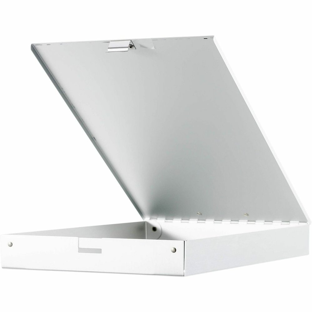Business Source Storage Clipboard - Storage for 50 Document - 8 1/2" x 11" Sheet Size - Silver - 1 Each. Picture 10